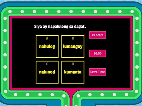 NAPALULONG (Tagalog).